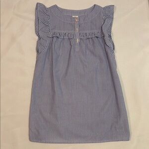 Crewcuts Striped Blue and White Dress